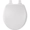 Mayfair Mayfair by Bemis Alesio Slow Close Round White Enameled Wood Toilet Seat 64SLOW-000 - alternate 5